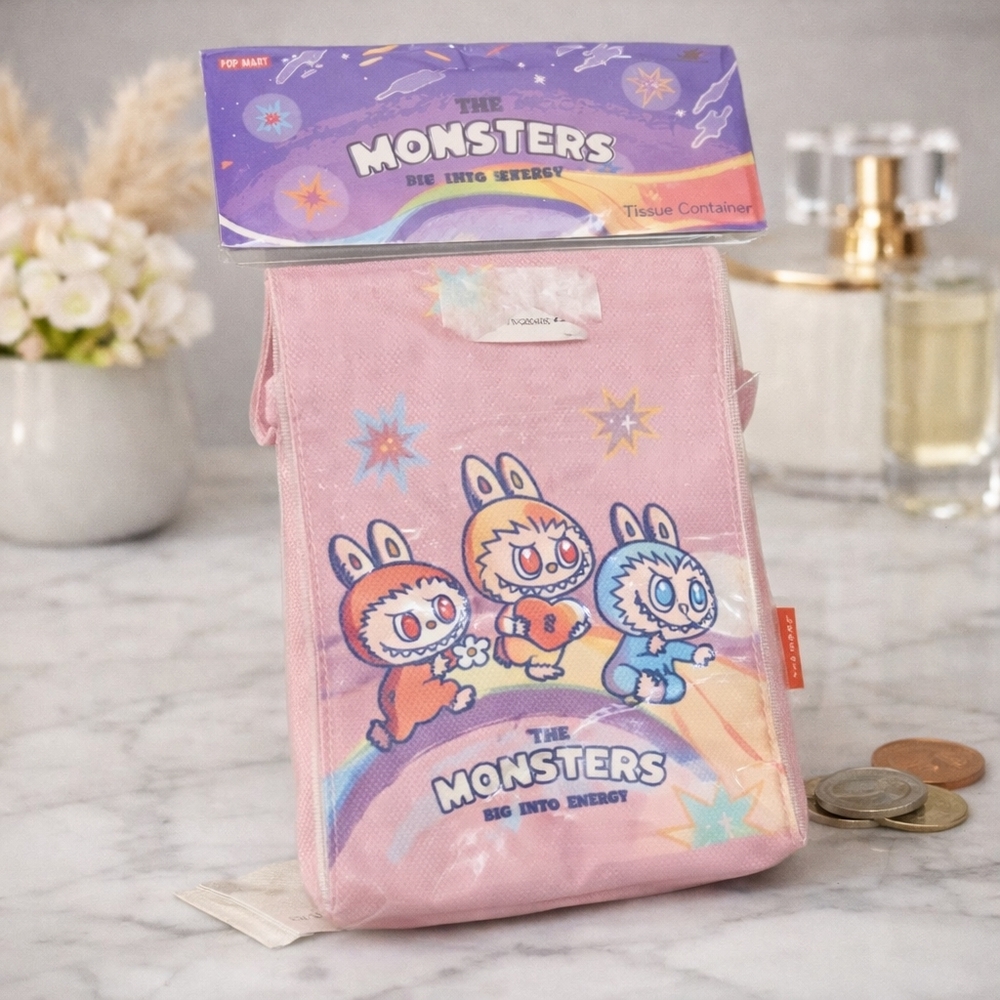 Pop Mart Kids Labubu Monster Bag in Pink